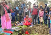 धनकौलमा सामुदायिक भवन शिलान्यास