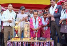 हरिवन नगर स्तरीय फुटबल प्रतियोगिताको उपाधि वडा नम्बर ११ लाई