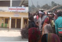 चन्द्रनगरमा केन्द्र सार्न खोज्दा झडप : प्रहरीद्वारा अश्रुग्याँस प्रहार