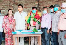 प्रदेश सरकारका नवनियुक्त मन्त्री सिंहलाई गृहजिल्ला सर्लाहीमा भव्य स्वागत