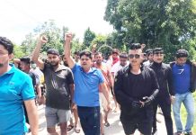 विद्यार्थी नेता घिमिरेसहित चारै जना प्रहरी नियन्त्रणबाट छुटे, धर्ना स्थगित