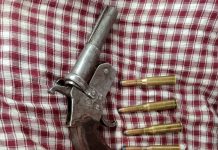 सशस्त्र प्रहरीले गर्यो,लालबन्दीबाट पेस्तोल र ५ राउण्ड गोली बरामद्