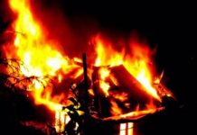 हाेलसेल ईलेक्ट्रिक पसलमा आगलागी,पैतीस लाख बराबरको क्षति