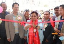 मन्त्री भुसालले गरिन्,नवलपुरमा निर्मि सवस्टेसनको उद्घाट,उनी भन्छिन् :बिजुलीको उज्यालोबाट कसैले बञ्चित हुनुपर्दैन