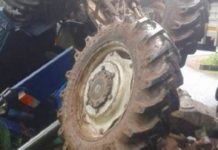 ट्रयाक्टरले च्यापिएर चालकको मृत्यु