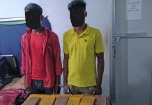 साढे ९ किलो अवैध लागु औषध चरेश सहित २ जना प्रहरीको फन्दामा