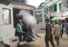 हरिवनमा डेंगी नियन्त्रणका लागि औषधी छिट्न सुरु