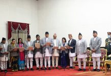 प्रतिनिधिसभा सदस्य हरि उप्रेती रक्षामन्त्री नियुक्त;शपथ ग्रहण सकियो
