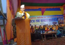 मुक्तेश्वर मन्दिर संरक्षण विकासका लागि अभिभावकिय भूमिका निर्वाह गर्छु; रक्षामन्त्री उप्रेती