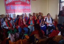 अखिल नेपाल महिला संघ सर्लाहीको तेस्रो अधिवेशन बरहथवामा जारी