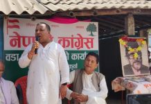 सर्लाही कांग्रेसले थाल्यो;चन्द्रनगरबाट पार्टी बलियो बनाउने अभियान