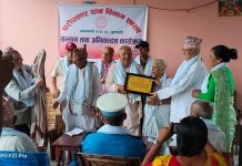 परोपकारले गर्यो,बासुदेवशरण कोइरालालाई अभिनन्दन