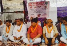 नेपाली कांग्रेस रामनगरले गर्याे;मन्त्री सिंहको प्रमुख आतिथ्यतामा शुभकामना आदानप्रदान कार्यक्रम