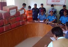 दुई सय पचास किलो लागु औषध गाँजा सहित दुई युवक सर्लाही प्रहरीको नियन्त्रणमा