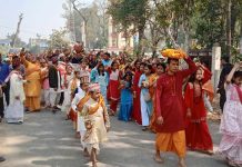 शान्ति टाेलमा सुरु भयो, श्रीमद् भागवत् सप्ताह महायज्ञ