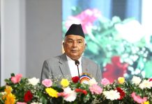 बाढीपहिरोबाट भएको धनजनको क्षतिप्रति राष्ट्रपतिको चिन्ता