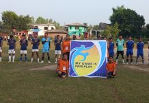 जिल्ला स्तरीय फुटबल:आयोजक नव संघर्ष शिल फाइनल प्रवेश, उपाधिका लागि रोमन एफसी सँग खेल्ने