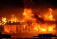 विष्णु गाउँपालिका-४ मा आगलागी; १ लख ५० हजार बराबरको क्षति