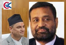 स्वास्थ्य मन्त्री पाैडेल र निधि सर्लाही आउदै