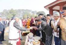 राष्ट्रपति पौडेलले दीप प्रज्वलन गरि गरे; सोनाम ल्होसारको शुभारम्भ