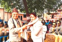 पत्रकार महासंघ उपाध्यक्ष झाले मनाईन् आश्रममा पाँचौ पटक जन्मदिन