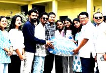 अन्तर्राष्ट्रिय महिला दिवसको अवसरमा विद्यार्थीले दिए, क्याम्पसलाई सेनिटरी प्याड