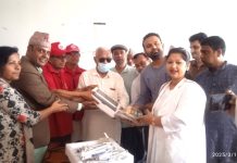 नेपाल हृदयाराेग प्रतिष्ठा सर्लाहीले गर्याे,लालबन्दी नगर अस्पताललाई इसिजी मेसिन प्रदान