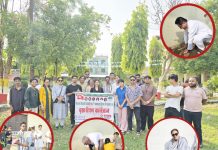 स्थापना दिवसमा नेविसंघले गर्याे; वृक्षरोपण