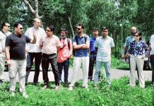 डिभिजन वन कार्यालय सर्लाहीले गरायो, सञ्चारकर्मीलाई निरीक्षण भ्रमण