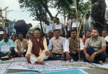 उखु किसान आन्दोलनमा लोसपाको ऐक्यबद्वता