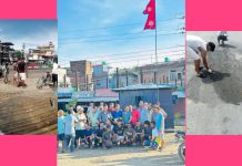 लालबन्दीमा ‘जेन–जी’ आन्दोलनले क्षति पुर्याइएको प्रहरी बिट युवाको पहलमा पुनर्निर्माण