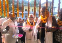 मन्त्री जंगीलाल रायले गरे,ब्रम्हपुरी स्वास्थ्य चौकीमा बर्थिङ सेन्टरको उद्घाटन
