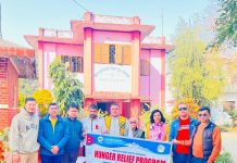 लायन्स क्लब लालबन्दी सिटीद्वारा वृद्ध सेवाश्रममा सहयोग