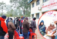 वन तस्करको आक्रमणमा ज्यान गुमाएका वनरक्षक रामईश्वर महतोको परिवारलाई आर्थिक सहयोग : शहीद घोषणा गर्न माग