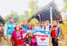 लायन्स क्लब अफ लालबन्दीद्वारा जाडो प्रभावित विपन्न नागरिकलाई सिरक वितरण