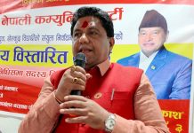 सर्लाही–३ मा नारायणकाजीको पक्षमा अशोक यादवको सक्रियता