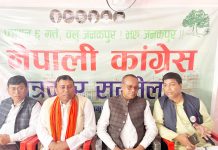 नेपाली कांग्रेसको जनकपुर ‘प्रतिज्ञा सभा’को तयारी पूरा, एक लाख सहभागिता हुने दाबी